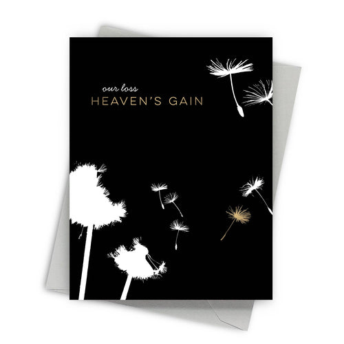 Heaven's Gain Sympathy Greeting Cards - Front & Company: Gift Store
