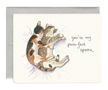 Load image into Gallery viewer, Purr-fect Spoon Card
