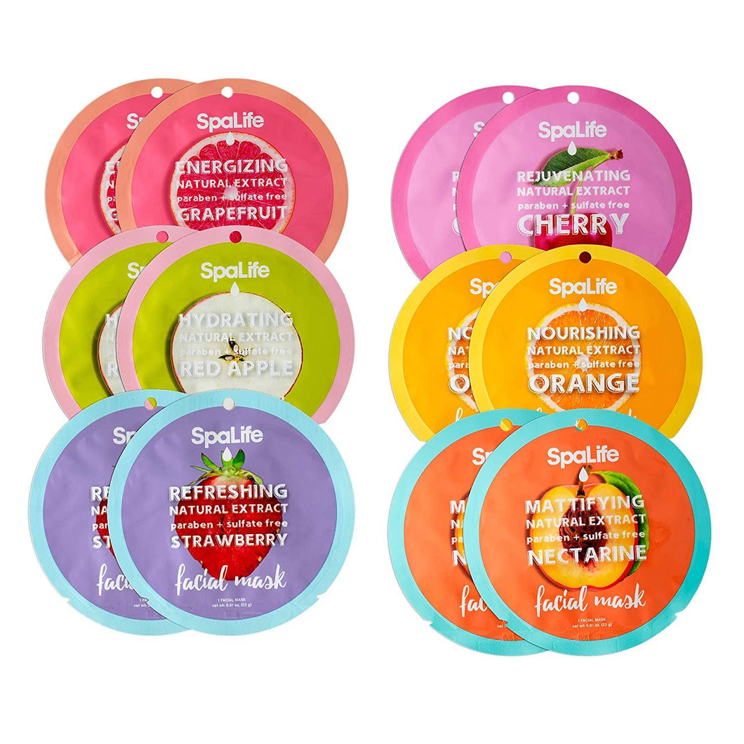 Fabulous Fruit Sheet Mask Assorted