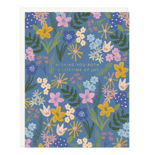 Wedding Floral Burst Card - Front & Company: Gift Store