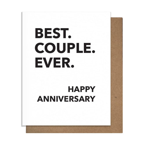 Best Couple - Anniversary Card - Front & Company: Gift Store