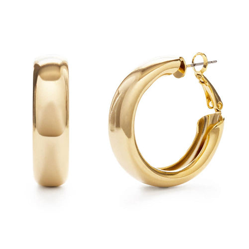 Big, Chunky Hoop Earrings - Front & Company: Gift Store
