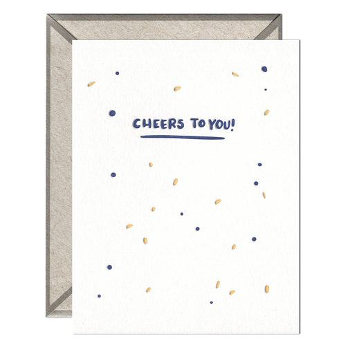 Cheers to You - Congrats + Celebrations card - Front & Company: Gift Store