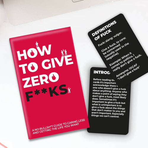 How To Give Zero F*cks - Front & Company: Gift Store