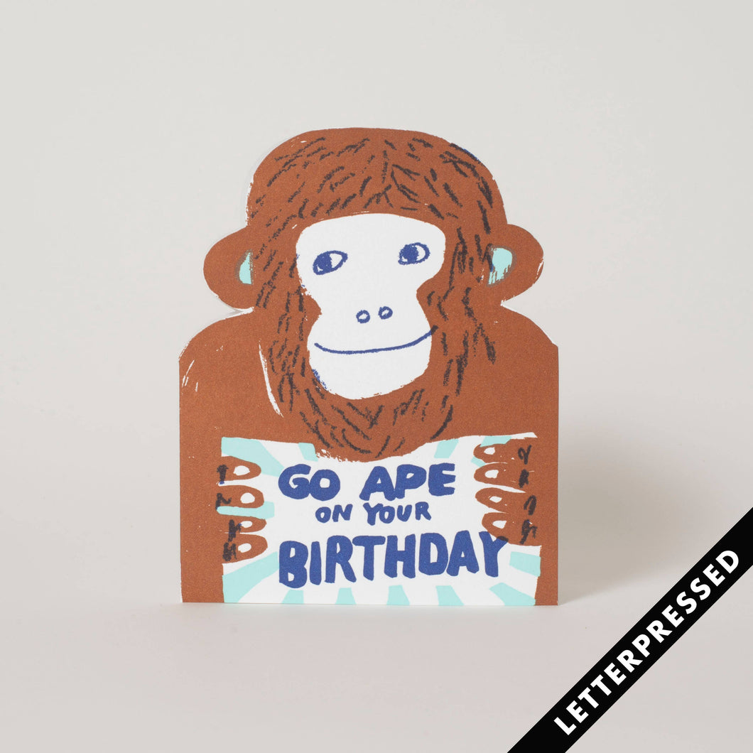 EGG PRESS -- Go Ape Birthday