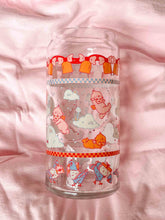 Load image into Gallery viewer, Cloud Kewpie Land Glass Cup

