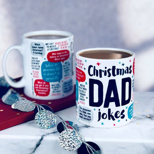 Christmas Dad Jokes Mug - Front & Company: Gift Store