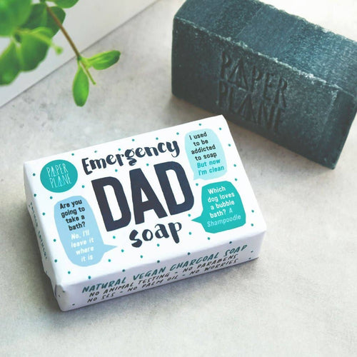 Emergency Dad Soap 100% Natural Vegan - Front & Company: Gift Store