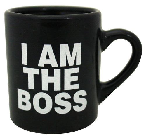 I Am The Boss Mug Shot - Front & Company: Gift Store