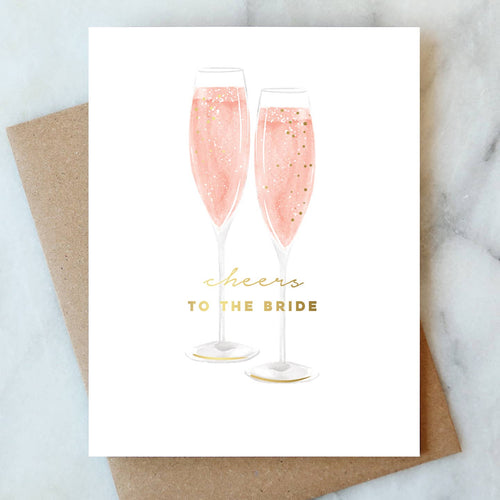Bubbles For the Bride Greeting Card | Wedding Card - Front & Company: Gift Store