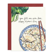 Load image into Gallery viewer, Dumpling Love Mother&#39;s Day Card
