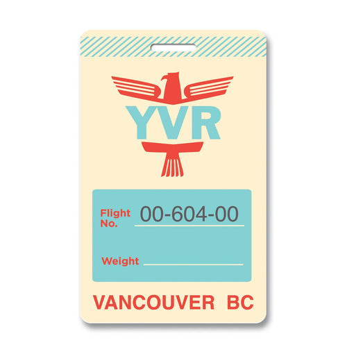 Vancouver Luggage Tag - Front & Company: Gift Store