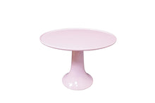 Load image into Gallery viewer, Pink melamine cake stand L 27 cm Isabelle Rose
