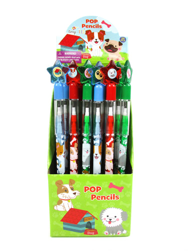 Dogs Puppies Multi Point Pencils - Front & Company: Gift Store