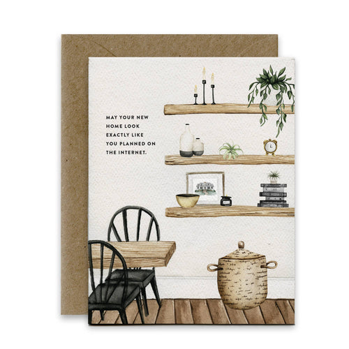 Housewarming New Decor Greeting Card - Front & Company: Gift Store