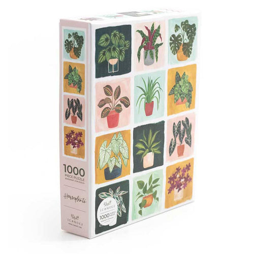 Houseplants Puzzle - 1,000 Piece Jigsaw Puzzle - Front & Company: Gift Store