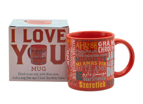 I Love You Coffee Mug - Front & Company: Gift Store