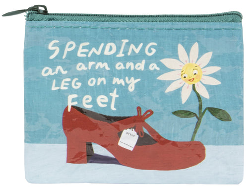 Spending Arm & Leg Coin Purse - Front & Company: Gift Store