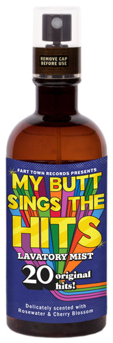 My Butt Sings The Hits Lavatory Mist - Front & Company: Gift Store