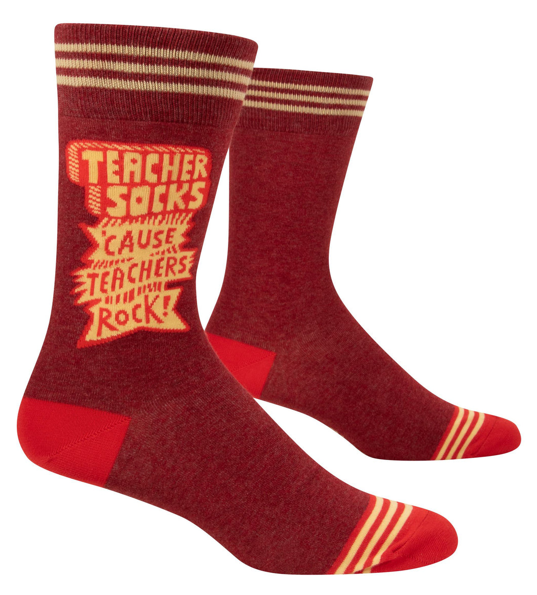 Teachers Rock Men'S Socks