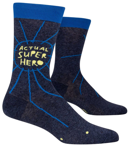 Actual Superhero Men'S Socks - Front & Company: Gift Store