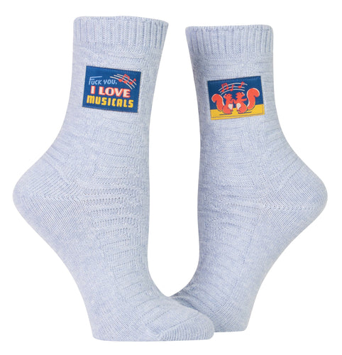 Fuckilovemusicals Tagsockss/M - Front & Company: Gift Store