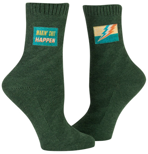 Makin'Shithappen Tagsocks S/M - Front & Company: Gift Store