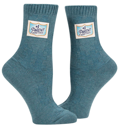 #1 Parent Tag Socks S/M - Front & Company: Gift Store