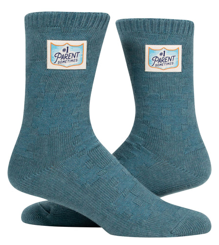 #1 Parent Tag Socks L/Xl - Front & Company: Gift Store