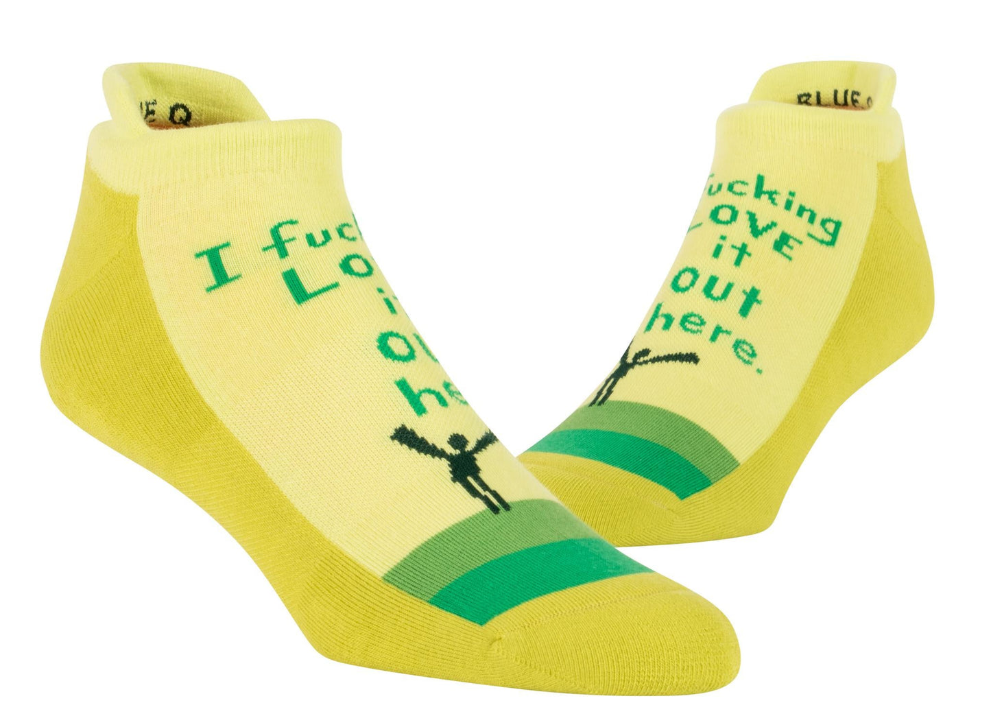 Fxcking love it Sneaker Socks L/Xl