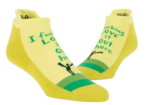 Fxcking love it Sneaker Socks L/Xl - Front & Company: Gift Store