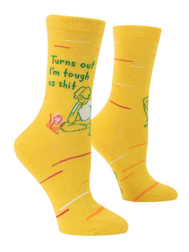 Tough As Shit Crew Socks - Front & Company: Gift Store