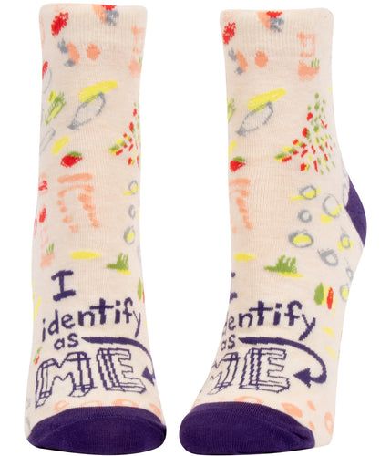 I Identify As Me Ankle Socks - Front & Company: Gift Store