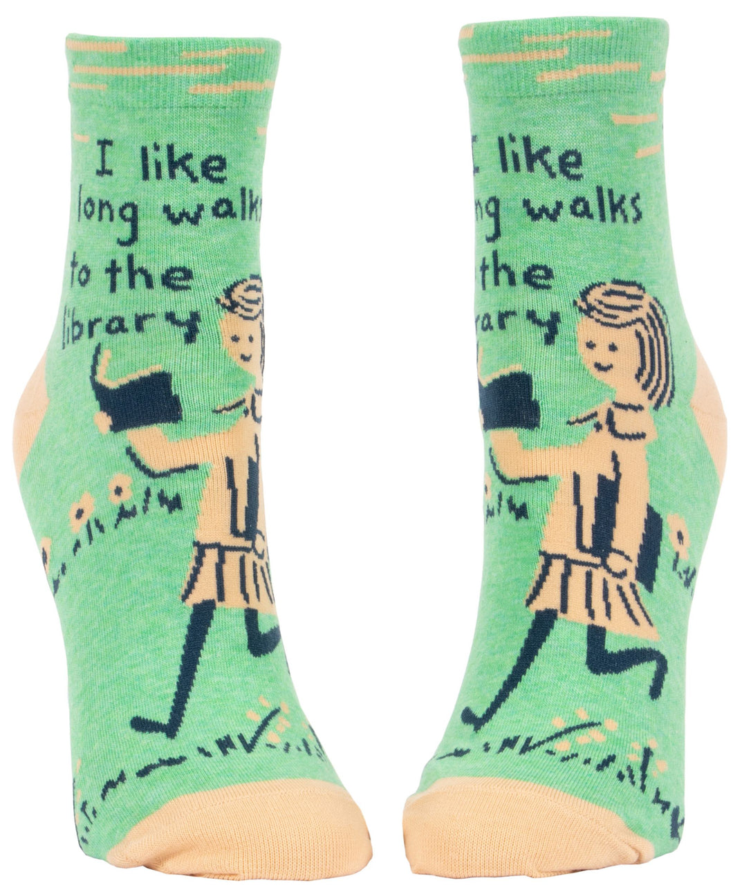 Long Walks Library Ankle Sock