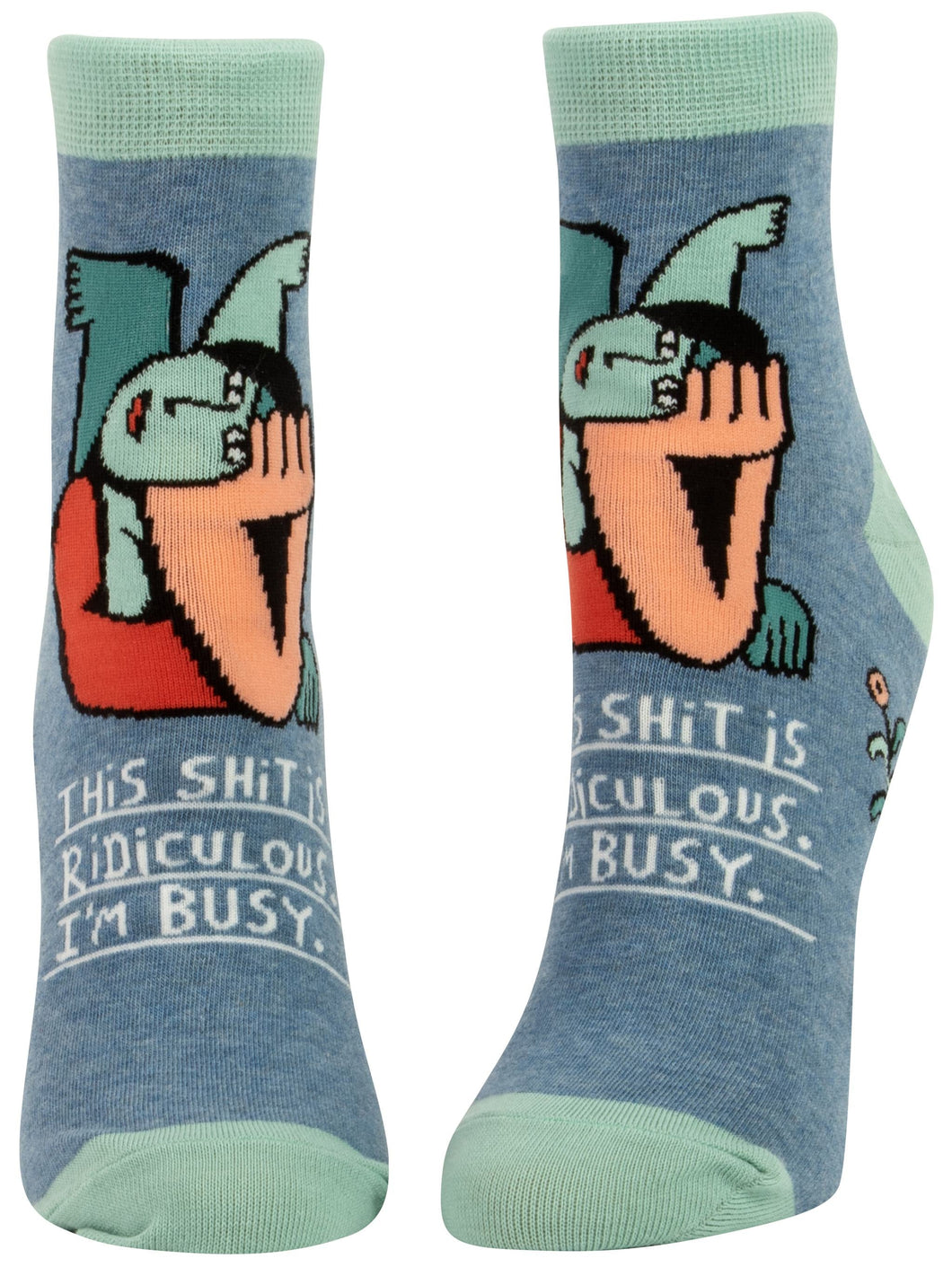Shit Is Ridiculous Ankle Socks