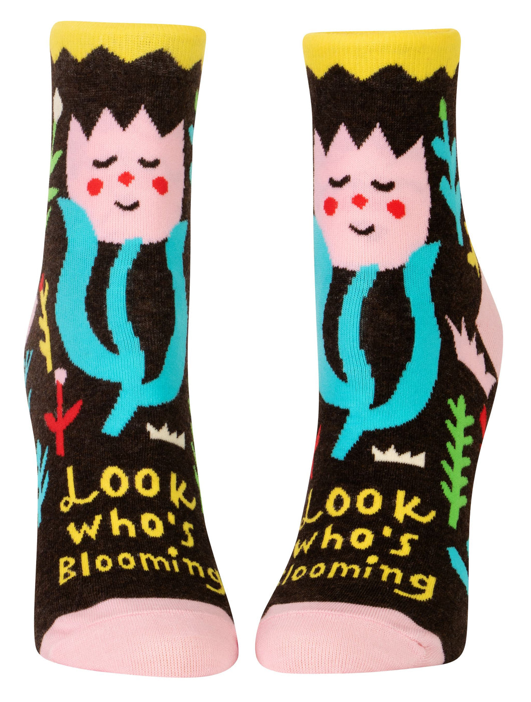 Look Who'S Blooming Ankl Socks