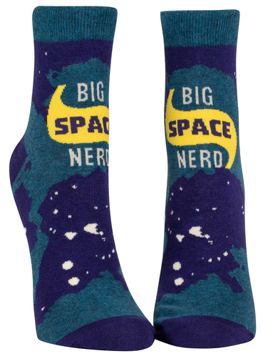 Big Space Nerd Ankle Socks - Front & Company: Gift Store