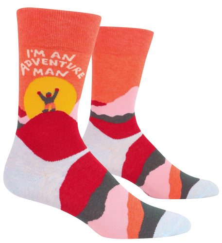 Adventure Man Men's Socks - Front & Company: Gift Store