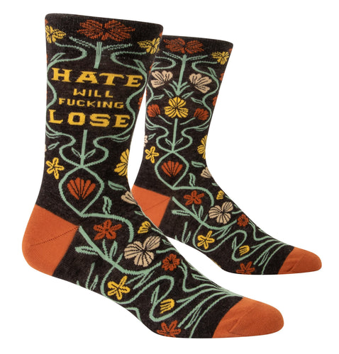 Hate will fucking lose m's socks - Front & Company: Gift Store