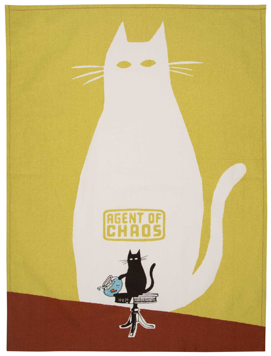 Agent Of Chaos Dish Towel