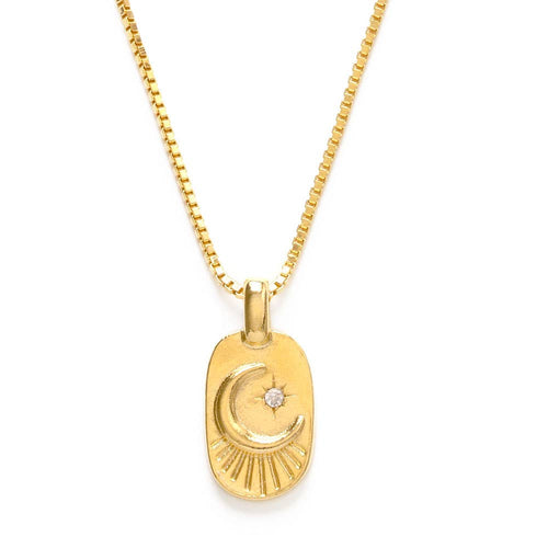 Helena Medallion Necklace - Front & Company: Gift Store