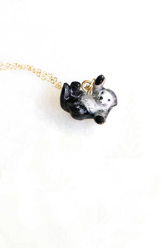 Tiny Sea Otter Necklace - Front & Company: Gift Store