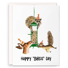 Load image into Gallery viewer, Bird Feeder Birthday Card

