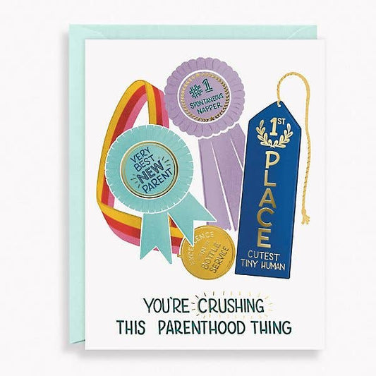 Parent Awards Baby Card