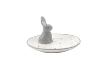 Load image into Gallery viewer, Send With Love Bunny Ring Holder Trinket Dish
