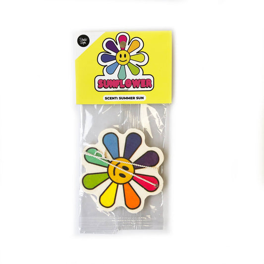 Rainbow Flower Air Freshener