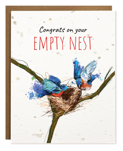 TOKA | Empty Nest | Plantable Card - Front & Company: Gift Store