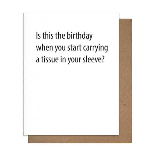 Tissue - Birthday Card - Front & Company: Gift Store