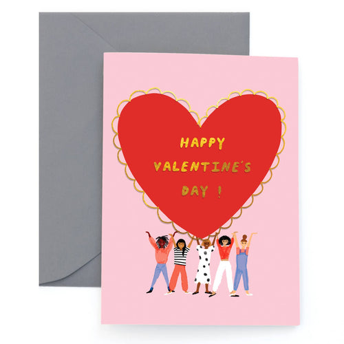 WE LOVE YOU - Valentine's Day Card - Front & Company: Gift Store