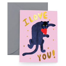 Load image into Gallery viewer, BIG CAT LOVE - Love Card
